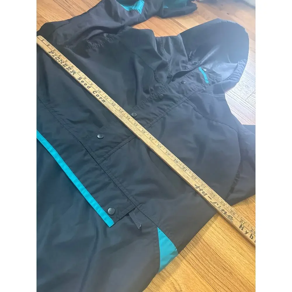 Vtg REI Men's Nylon Anorak Rain Windbreaker Jacket 1/2 Zip Oversized Sz Large